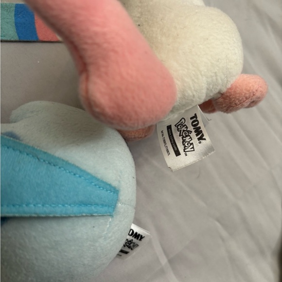 Pokémon Plush Glaceon Sylveon Tomy Lot Of 2 - Picture 5 of 5